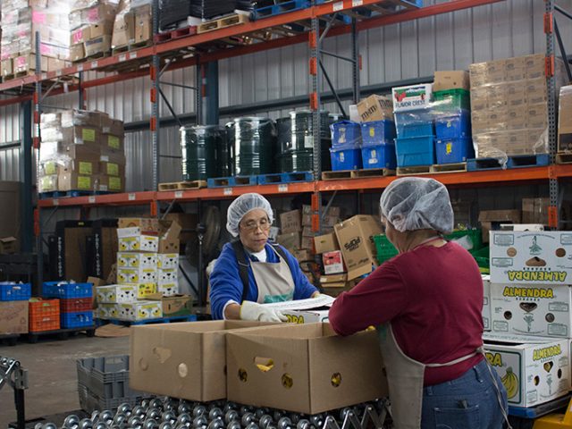 Voluntários do Banco de Alimentos